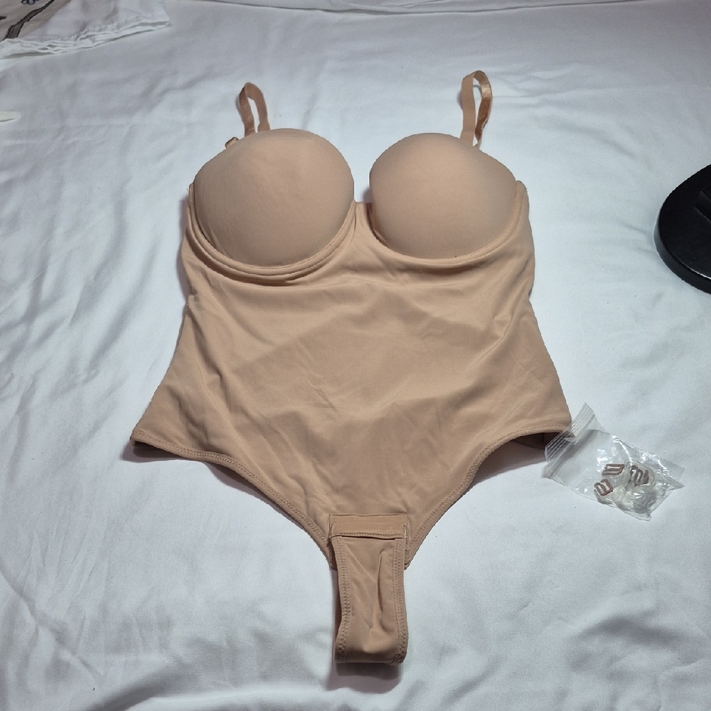 Seamless Nude BodysuitFaja Nueva Mide32 d Anchox66 D largo